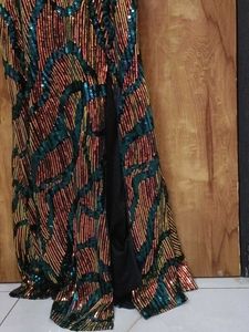 Sequin Maxi Dress