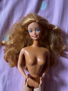 Peaches and cream Barbie doll