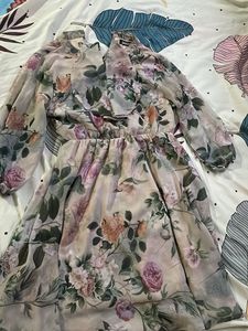 floral printed summer dress