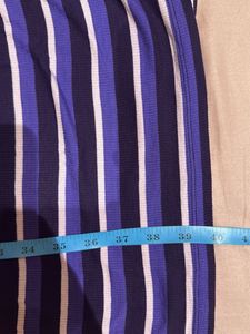 Striped Midi Dress