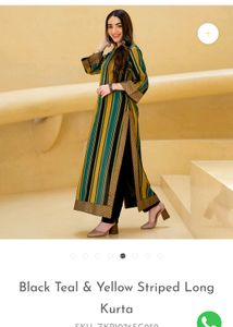 Rustorange Brend New Long Kurta