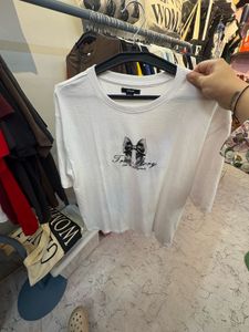 White Graphic T-Shirt