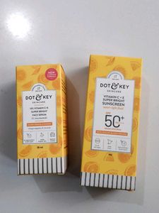 Dot & Key Vitamin C Serum & Sunscreen
