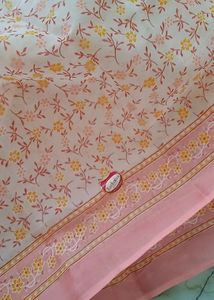 beautiful cotton navari saree.