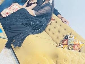 Elegant Black Embroidered Kurta Set with Dupatta