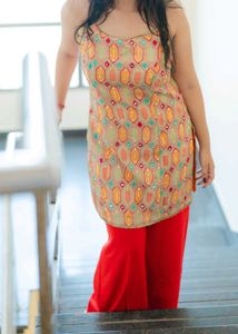 designer kurta set haldi wedding traditional anouk