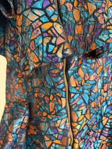 Premium: Stunning Jacquard Ruffle Dres