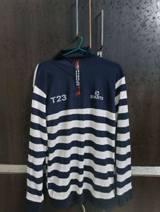 Men's Striped Pullover Sweatshirt