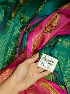New Soft Pattu Saree With Unstitched Blouse Piece