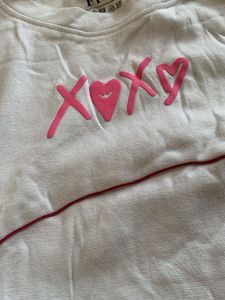 Cream 'XOXO' Graphic Tee