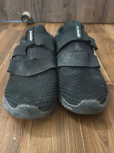 Sparx Mesh Black Sports Shoes