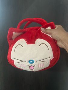 Cute Red Fox Plush Bag