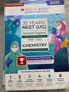 Oswaal NEET 35 Years Solved Papers 2023 EDITION