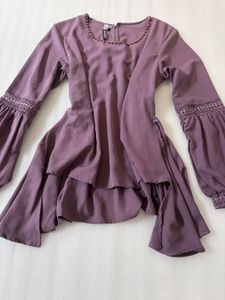 Cute Lavender Top
