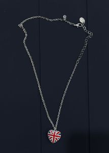 Claires Dainty Pendant Silver Necklace