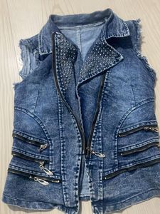 Denim Jacket/ Shrug