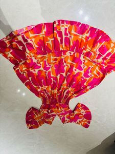 Vibrant Floral Print Midi Dress