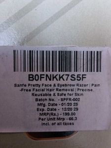 Sanfe Pretty Face Razors 4in1