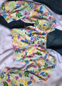 Floral Crop Top