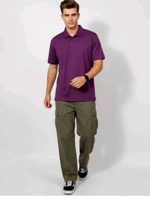 Men's Purple Polo T-Shirt
