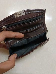 Classic Brown Leather Wallet