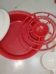 Microwave idli Crisper &amp; Warmer