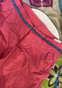 Chic Pink Shorts for Women