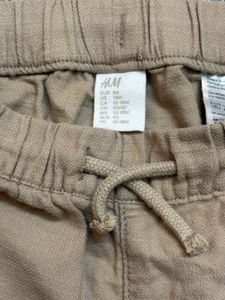 Toddler Girls Brown Linen Pants H&amp;M