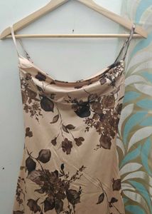 Floral Print Slip Dress
