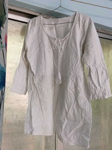 White Eyelet Flutter Sleeve Cute Top