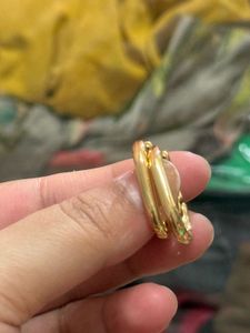 Palmonas Gold Hoop Earrings