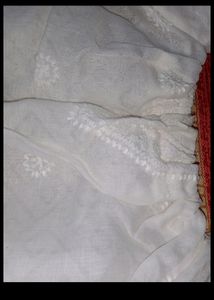 Brand New Chikankari White Peplum top