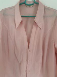 marks and spencers pink shirt