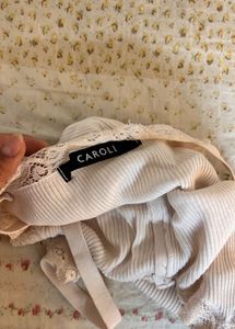 Lace coquettish Trim Cami