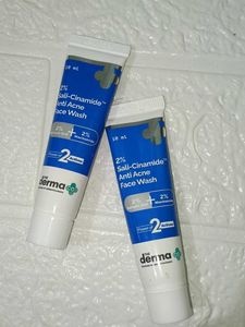 The Derma Co. 2% Sali-CInamid Face Wash pack of 2