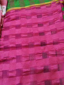 Pink saree