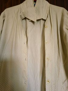 Classic Butter Yellow Striped Button-Up Shirt