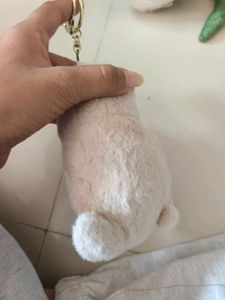 Cute Otter Plush Keychain