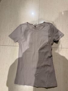Casual Beige T-Shirt