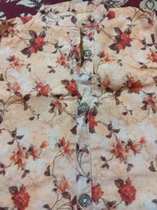 Vibrant Floral Kurta