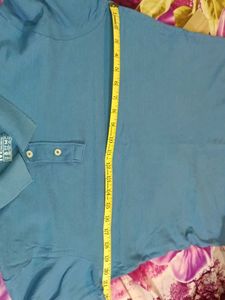 Men's Blue Polo T-Shirt