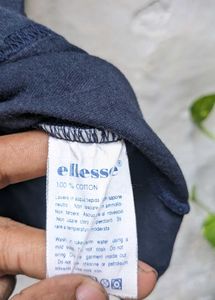 Ellesse Black Polo T-Shirt