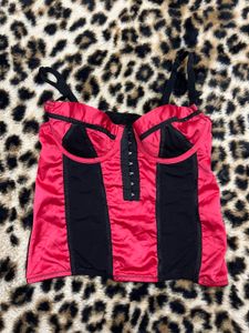 Satin Corset Top