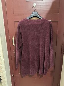 Cozy V-Neck Chenille Sweater