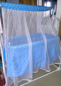 Baby Cradle with Mosquito Net