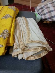 Yellow Embroidered Lehenga Choli Set