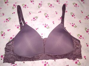 Lace Trimmed Padded Bra