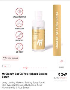 Myglamm Set On You Makeup Setting Spray