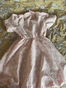 Chic Pink Floral Mini Dress