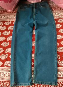 Classic Blue Wide Leg Jeans